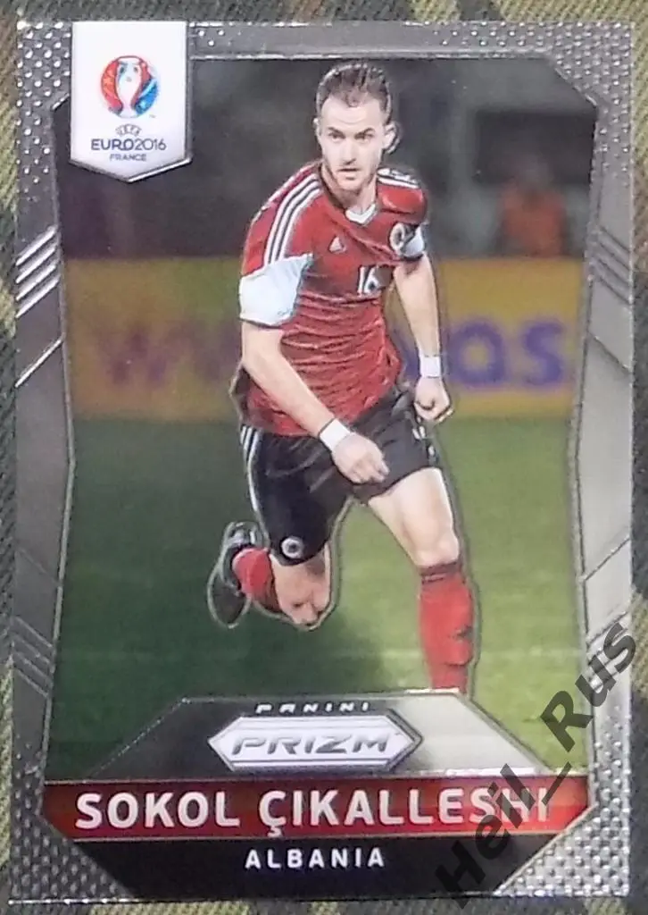 Футбол.Euro/Евро 2016 карточка Sokol Cikalleshi/Соколь Цикалеши (Албания) Panini