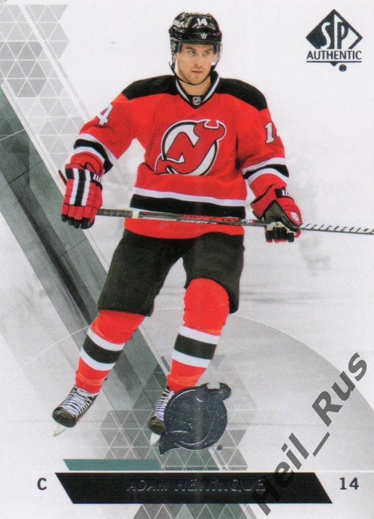 Хоккей Карточка Adam Henrique/Адам Хенрик (New Jersey Devils/Нью-Джерси) НХЛ/NHL