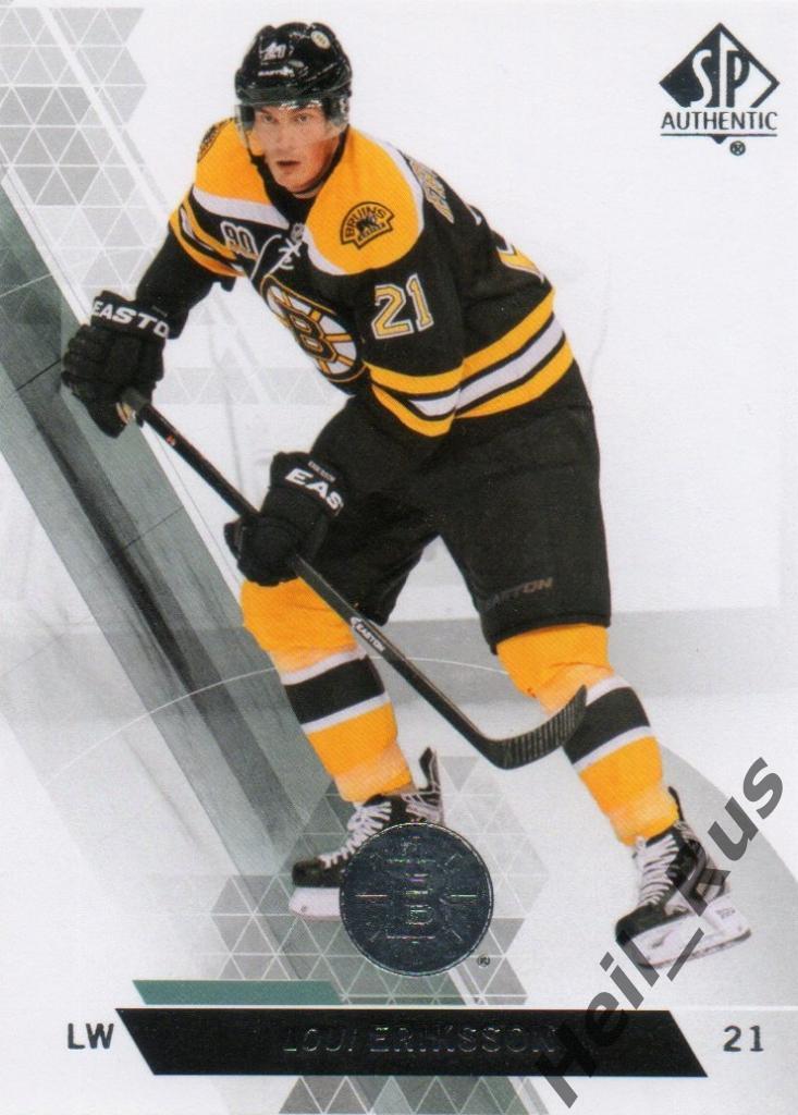 Хоккей Карточка Loui Eriksson/Луи Эрикссон (Boston Bruins/Бостон Брюинз) НХЛ/NHL