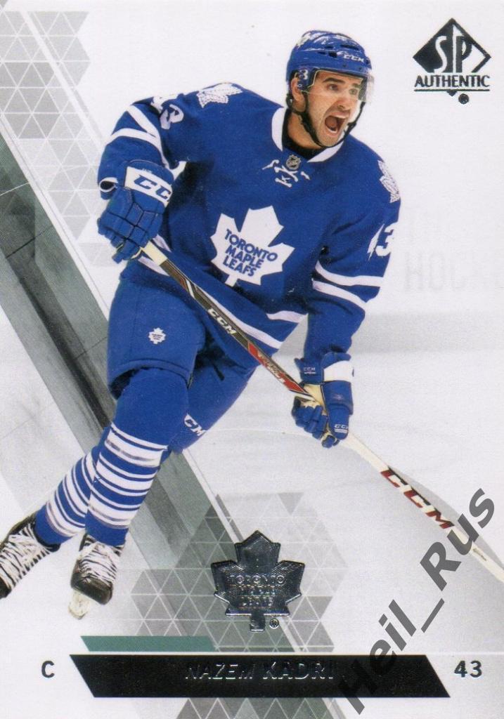 Хоккей. Карточка Nazem Kadri / Назем Кадри (Toronto Maple Leafs/Торонто) НХЛ/NHL