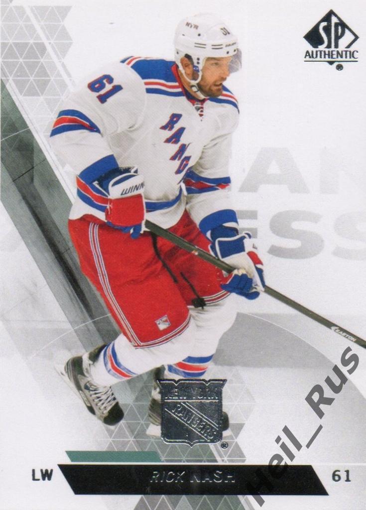 Хоккей. Карточка Rick Nash/Рик Нэш (New York Rangers/Нью-Йорк Рейнджерс) НХЛ/NHL