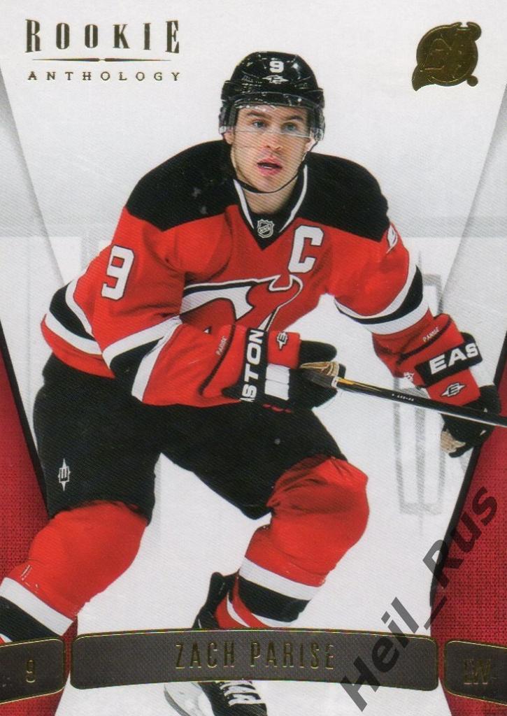 Хоккей. Карточка Zach Parise / Зак Паризе (New Jersey Devils/Нью-Джерси) НХЛ/NHL