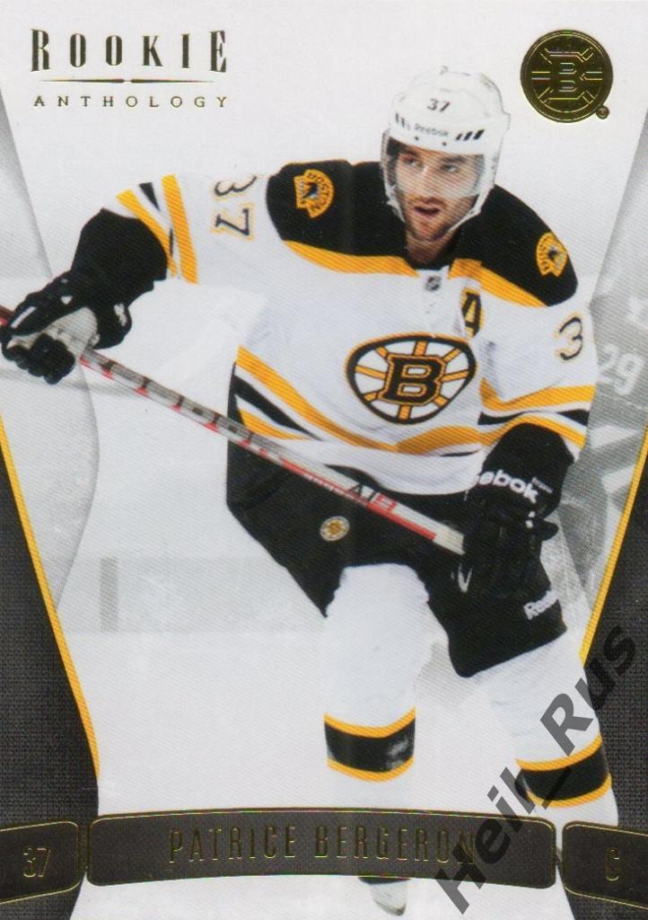Хоккей. Карточка Patrice Bergeron/Патрис Бержерон Boston Bruins / Бостон НХЛ/NHL