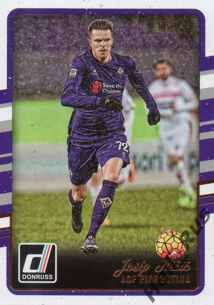 Футбол. Карточка Josip Ilicic/Йосип Иличич (Фиорентина) Panini/Панини 2016-17