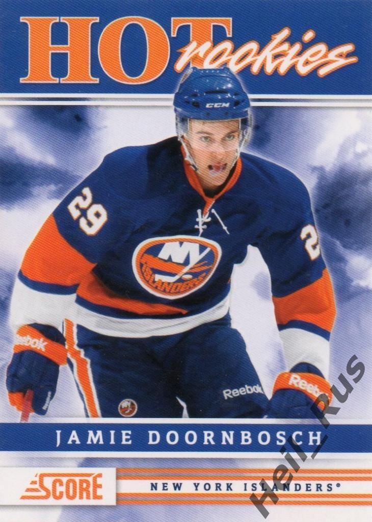 Хоккей. Карточка Jamie Doornbosch / Джейми Дорнбош (New York Islanders) НХЛ/NHL