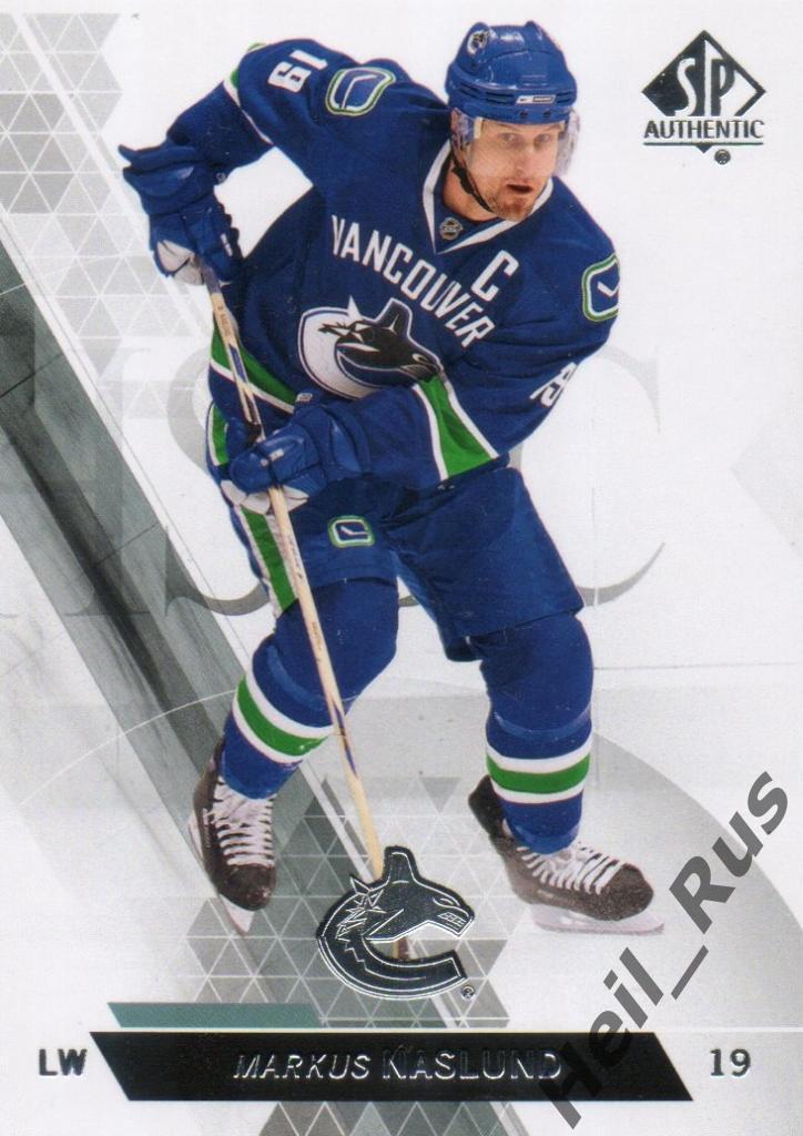 Хоккей Карточка Markus Naslund/Маркус Неслунд Vancouver Canucks/Ванкувер НХЛ/NHL