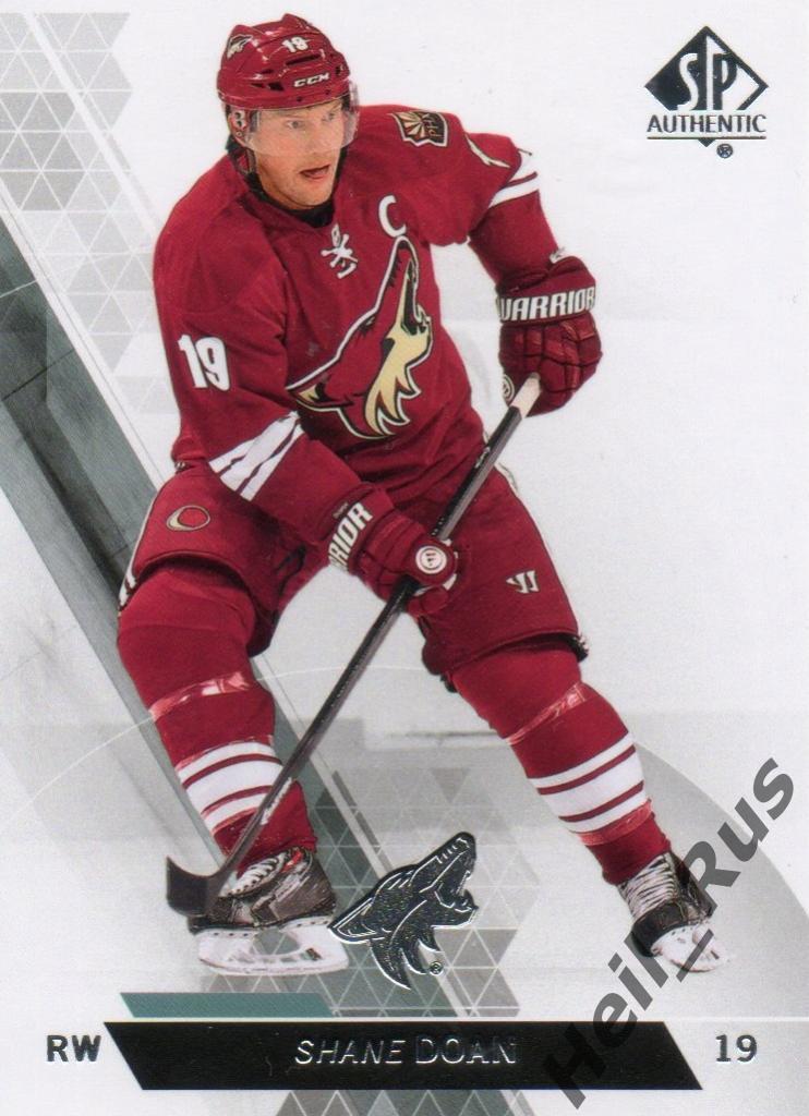 Хоккей. Карточка Shane Doan/Шейн Доун (Arizona Coyotes/Аризона Койотис) НХЛ/NHL