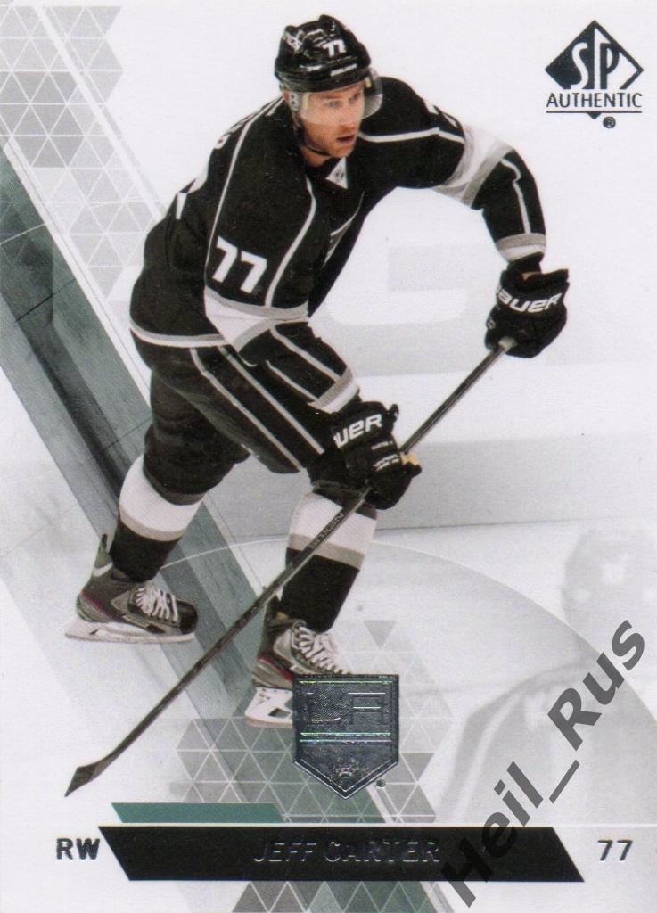 Хоккей. Карточка Jeff Carter/Джефф Картер (Los Angeles Kings / Кингз) НХЛ / NHL