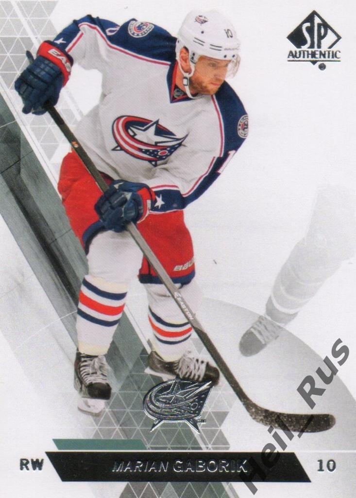 Хоккей. Карточка Marian Gaborik / Мариан Габорик (Columbus Blue Jackets) НХЛ/NHL