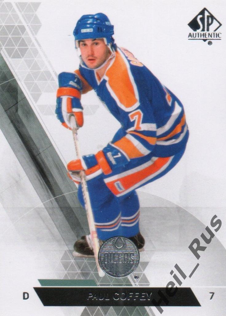 Хоккей. Карточка Paul Coffey/Пол Коффи (Edmonton Oilers/Эдмонтон Ойлерз) НХЛ/NHL