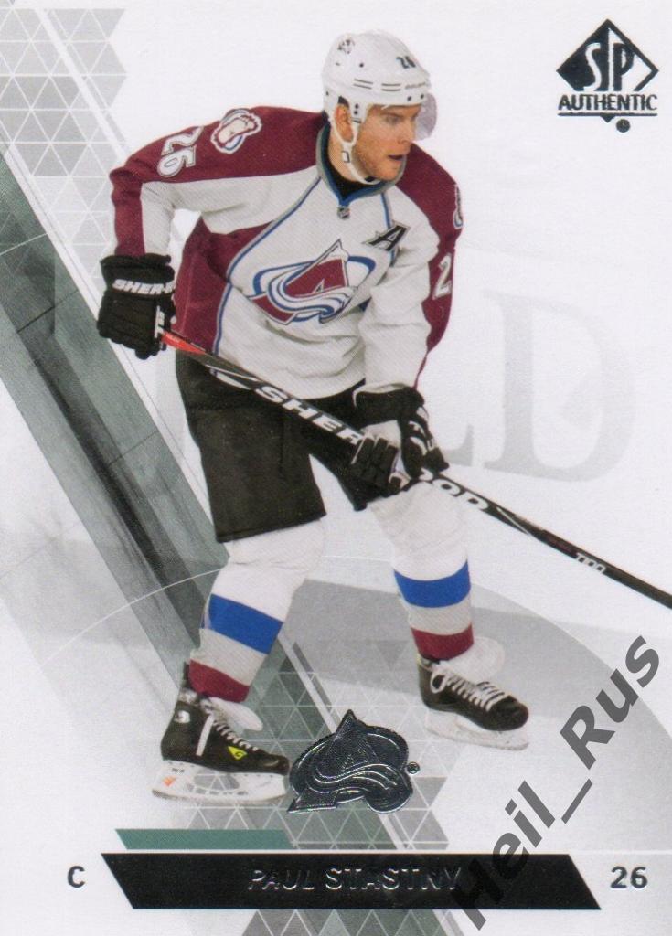 Хоккей. Карточка Paul Stastny/Пол Штястны (Colorado Avalanche/Колорадо) НХЛ/NHL
