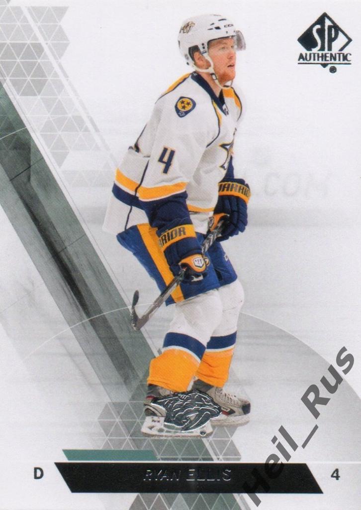 Хоккей. Карточка Ryan Ellis/Райан Эллис (Nashville Predators / Нэшвилл) НХЛ/NHL