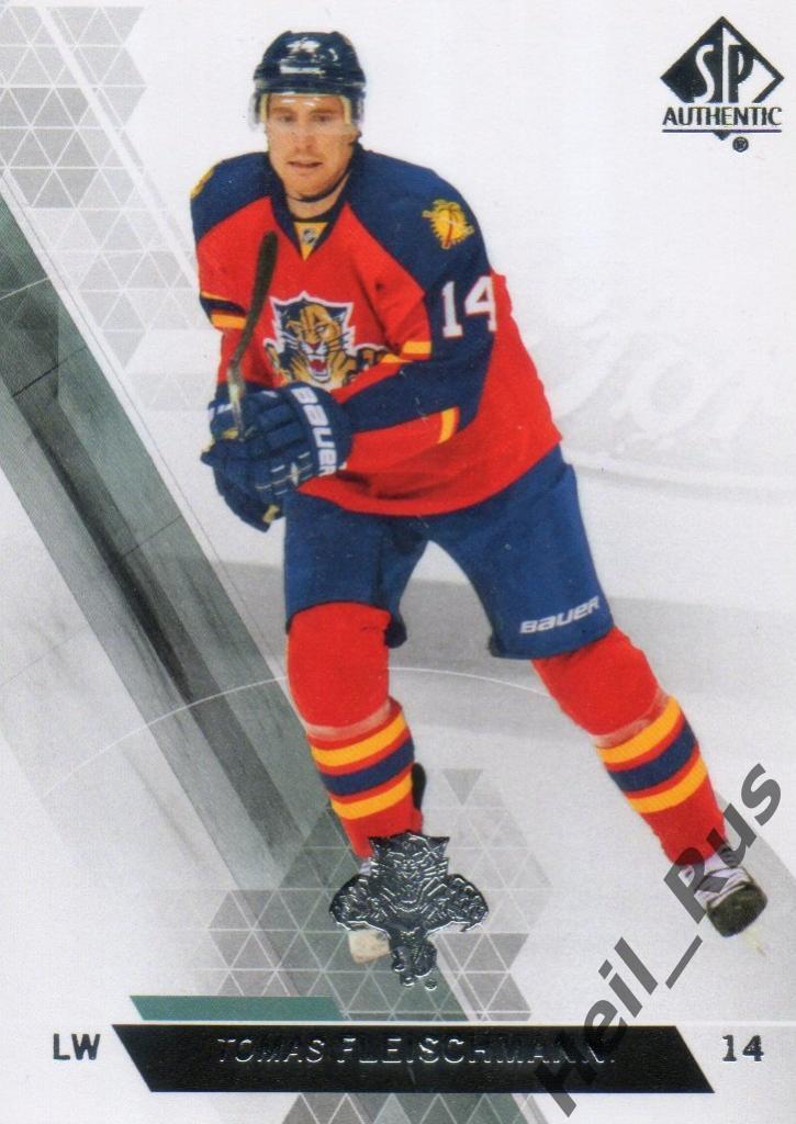 Хоккей. Карточка Tomas Fleischmann / Томаш Флейшманн (Florida Panthers) НХЛ/NHL