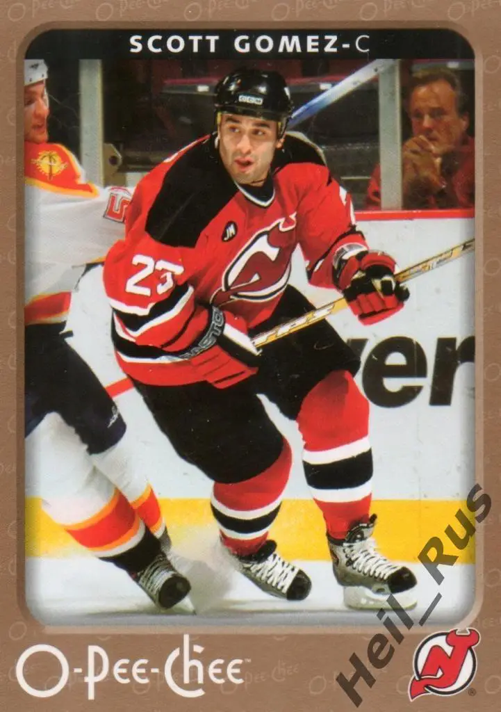 Хоккей. Карточка Scott Gomez/Скотт Гомес (New Jersey Devils/Нью-Джерси) НХЛ/NHL