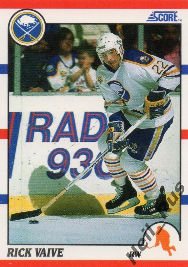 Хоккей. Карточка Rick Vaive / Рик Вэйв (Buffalo Sabres / Баффало Сейбрз) НХЛ/NHL