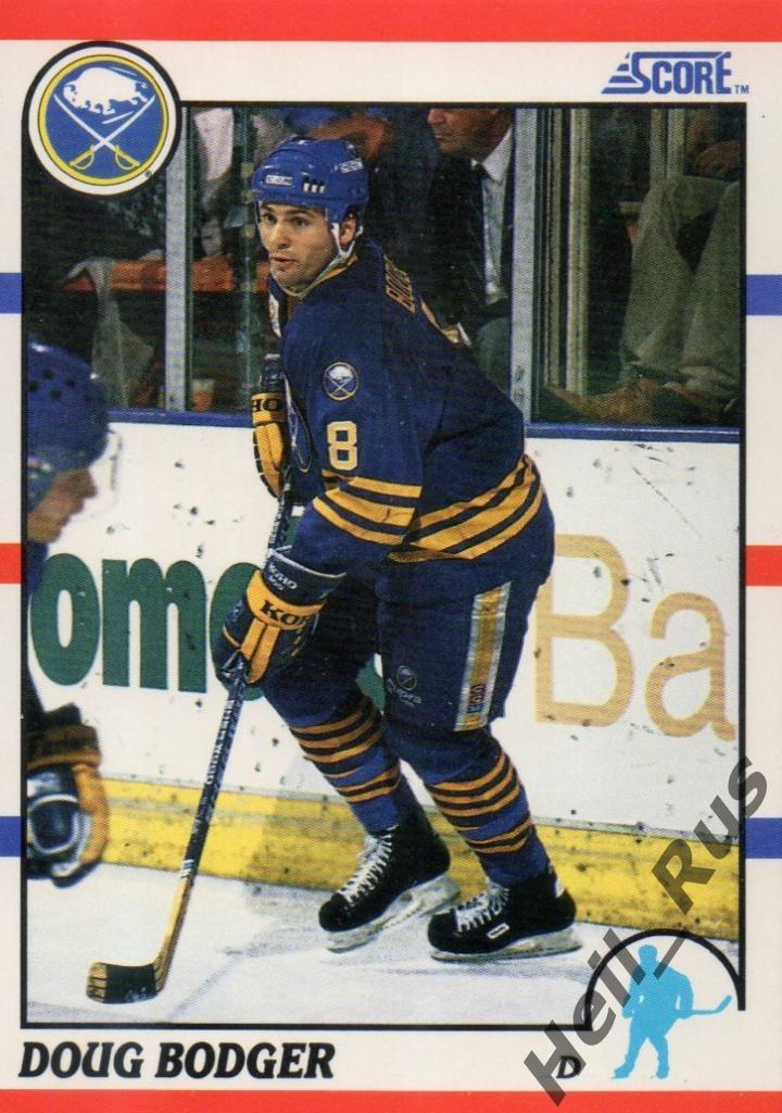 Хоккей. Карточка Doug Bodger/Дуг Боджер (Buffalo Sabres/Баффало Сейбрз) НХЛ/NHL