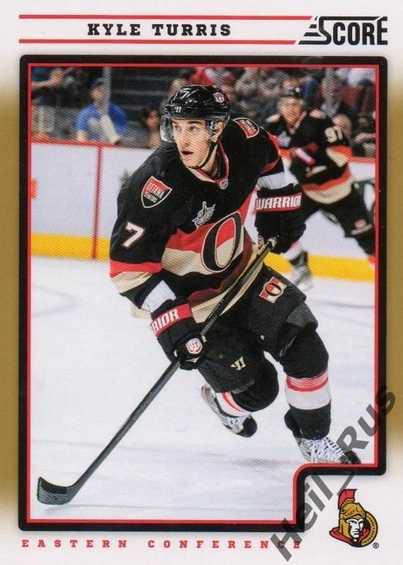 Хоккей. Карточка Kyle Turris/Кайл Террис Ottawa Senators/Оттава Сенаторз НХЛ/NHL