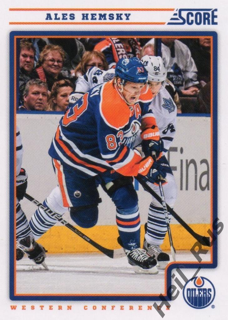 Хоккей Карточка Ales Hemsky/Алеш Гемски Edmonton Oilers/Эдмонтон Ойлерз НХЛ/NHL