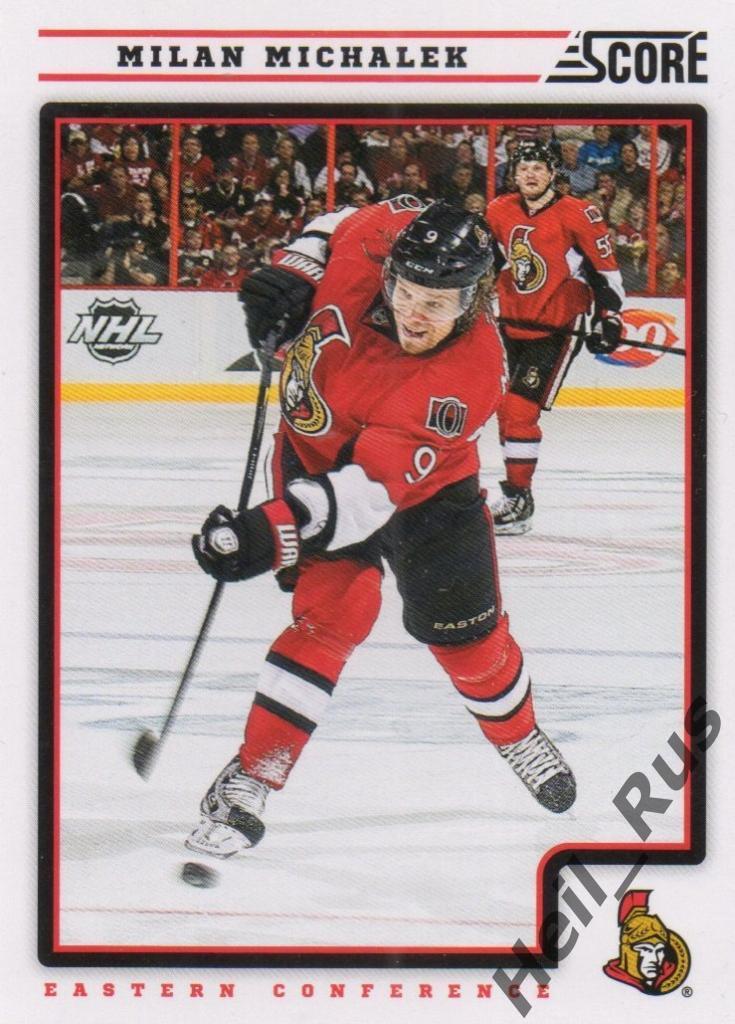 Хоккей. Карточка Milan Michalek/Милан Михалек (Ottawa Senators / Оттава) НХЛ/NHL