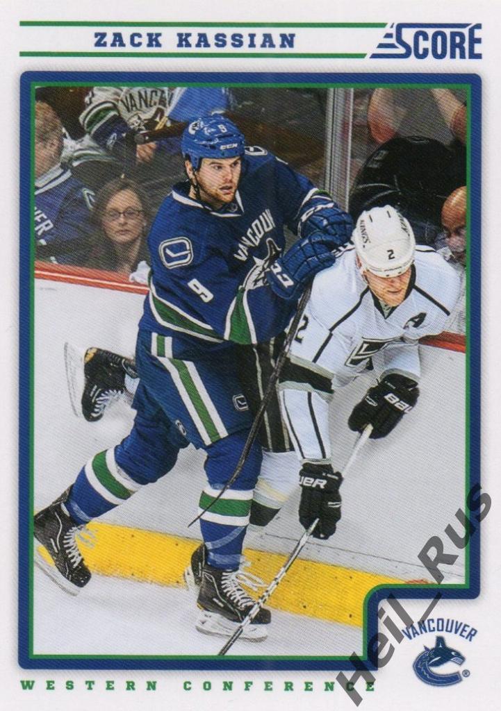 Хоккей. Карточка Zack Kassian/Зак Кэссиан (Vancouver Canucks / Ванкувер) НХЛ/NHL