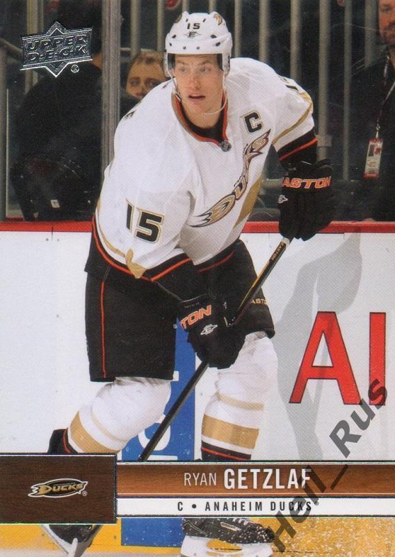 Хоккей. Карточка Ryan Getzlaf/Райан Гецлаф Anaheim Ducks / Анахайм Дакс, НХЛ/NHL