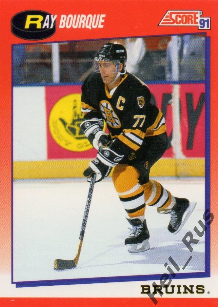Хоккей. Карточка Ray Bourque / Рэй Бурк (Boston Bruins/Бостон Брюинз), НХЛ/NHL