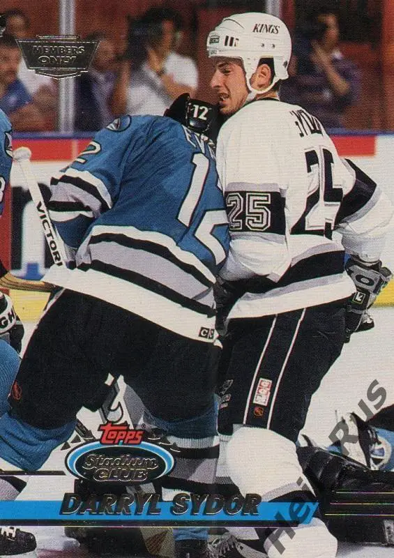 Хоккей Карточка Darryl Sydor/Дэррил Сидор Los Angeles Kings/Лос-Анджелес НХЛ/NHL