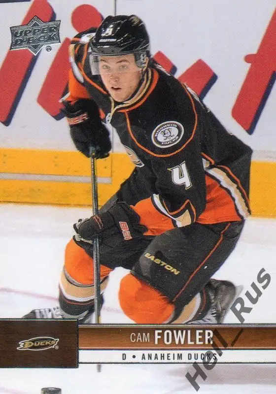 Хоккей. Карточка Cam Fowler/Кэм Фаулер (Anaheim Ducks/Анахайм Дакс) НХЛ/NHL