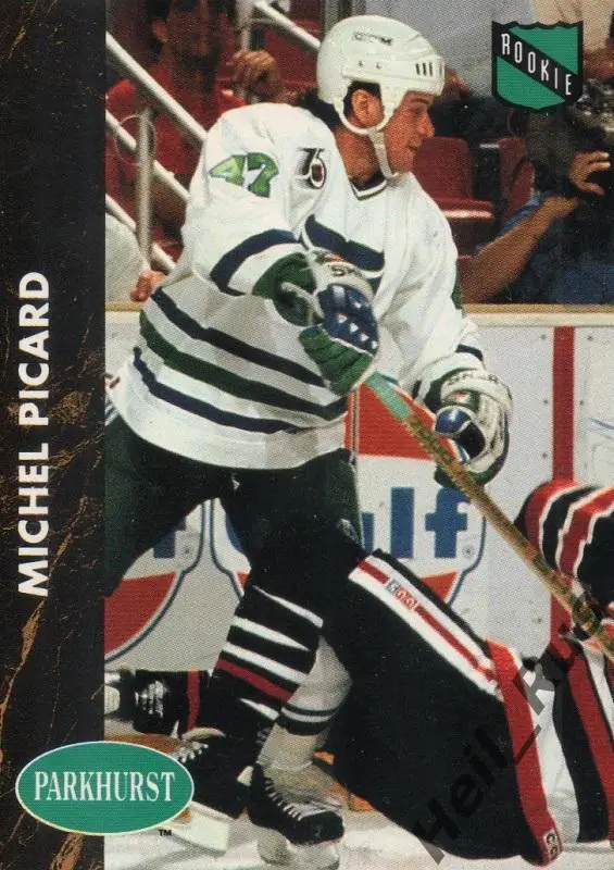 Хоккей Карточка Michel Picard/Мишель Пикар (Hartford Whalers / Хартфорд) НХЛ/NHL