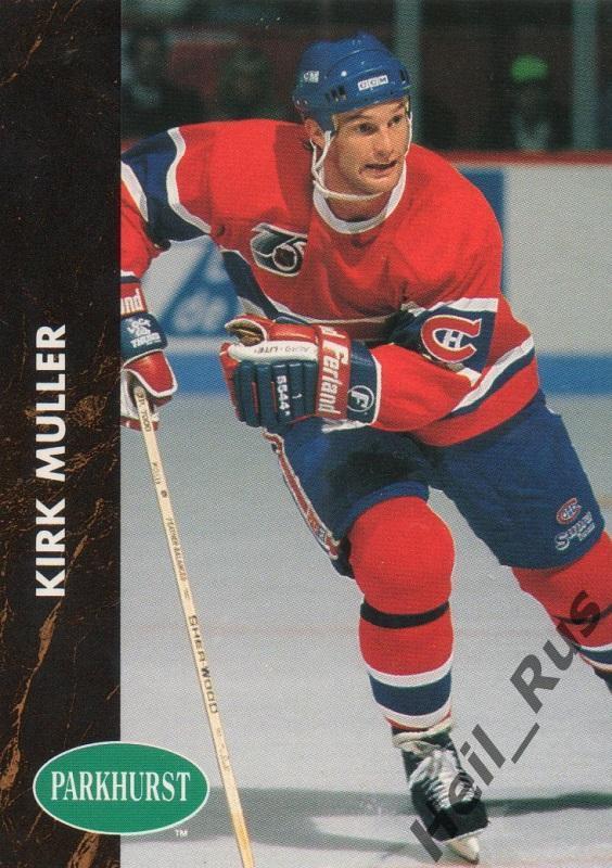 Хоккей; Карточка Kirk Muller/Кирк Мюллер (Montreal Canadiens / Монреаль) НХЛ/NHL