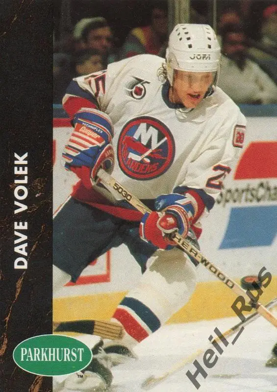Хоккей. Карточка David Volek/Давид Волек (New York Islanders / Нью-Йорк) НХЛ/NHL