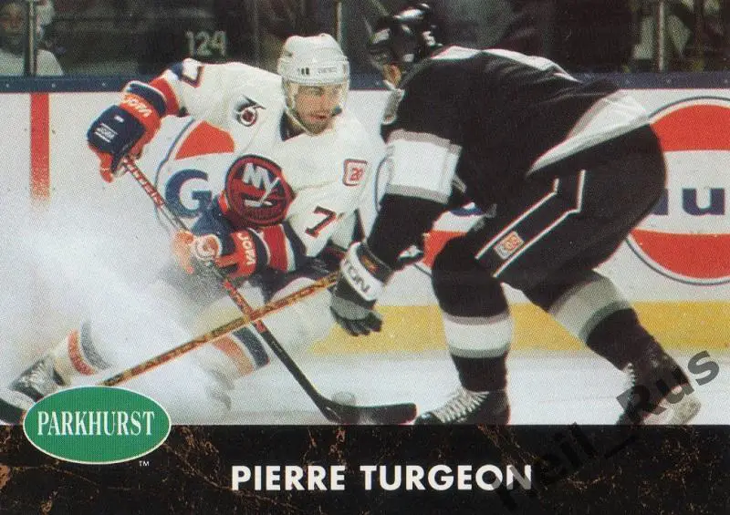Хоккей Карточка Pierre Turgeon/Пьер Тарджон New York Islanders/Айлендерс NHL/НХЛ