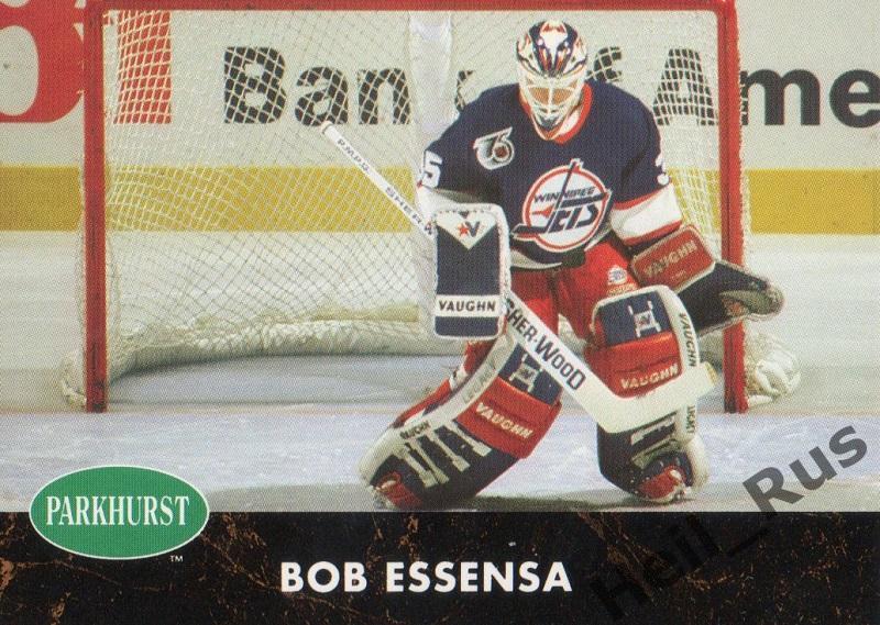 Хоккей. Карточка Bob Essensa/Боб Эссенса (Winnipeg Jets/Виннипег Джетс), НХЛ/NHL