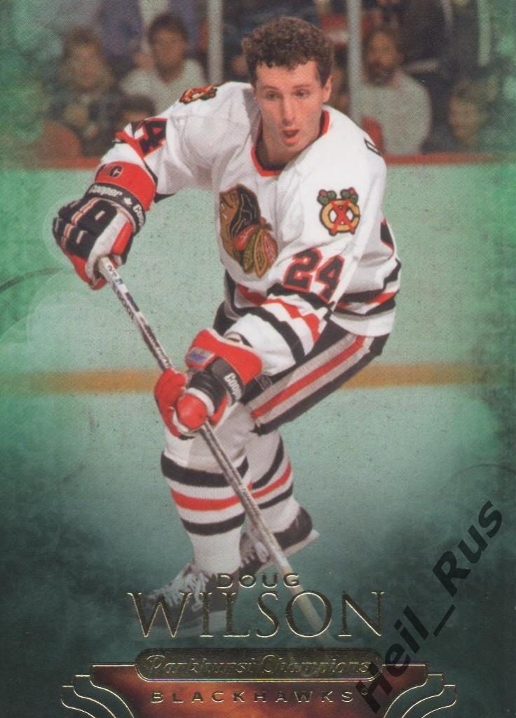 Хоккей. Карточка Doug Wilson / Дуг Уилсон (Chicago Blackhawks / Чикаго) НХЛ/NHL