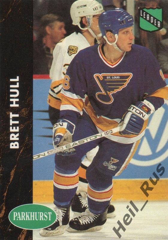 Хоккей Карточка Brett Hull/Бретт Халл St. Louis Blues / Сент-Луис Блюз НХЛ / NHL