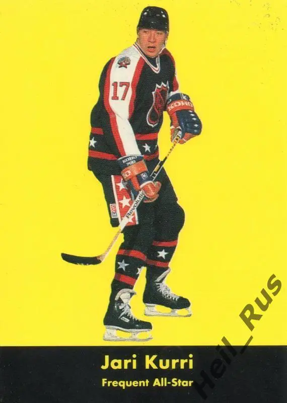 Хоккей. Карточка Яри Курри (Los Angeles Kings, Йокерит) НХЛ/NHL All-Star Game