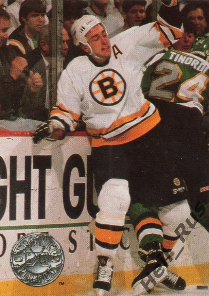 Хоккей; Карточка Cam Neely / Кэм Нили (Boston Bruins / Бостон Брюинз) НХЛ / NHL