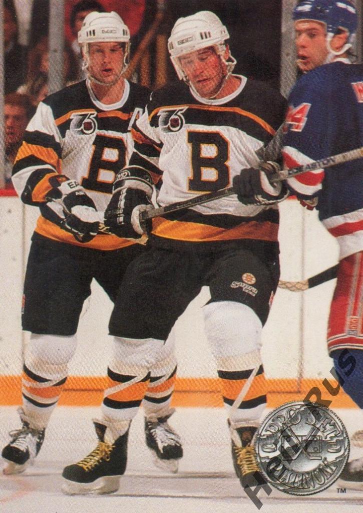 Хоккей. Карточка Craig Janney/Крэйг Дженни (Boston Bruins/Бостон Брюинз) НХЛ/NHL