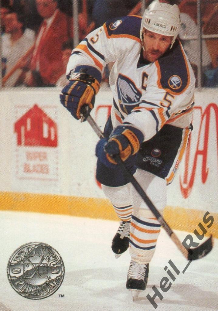 Хоккей; Карточка Mike Ramsey/Майкл Рэмси (Buffalo Sabres/Баффало Сейбрз) НХЛ/NHL