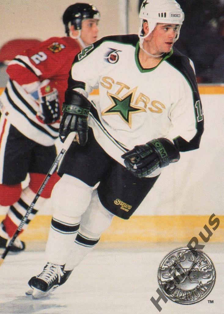 Хоккей. Карточка Todd Elik/Тодд Элик (Minnesota North Stars / Миннесота) НХЛ/NHL