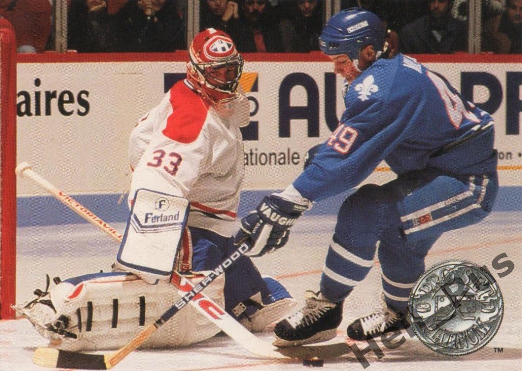 Хоккей; Карточка Patrick Roy/Патрик Руа Montreal Canadiens / Монреаль, НХЛ/NHL