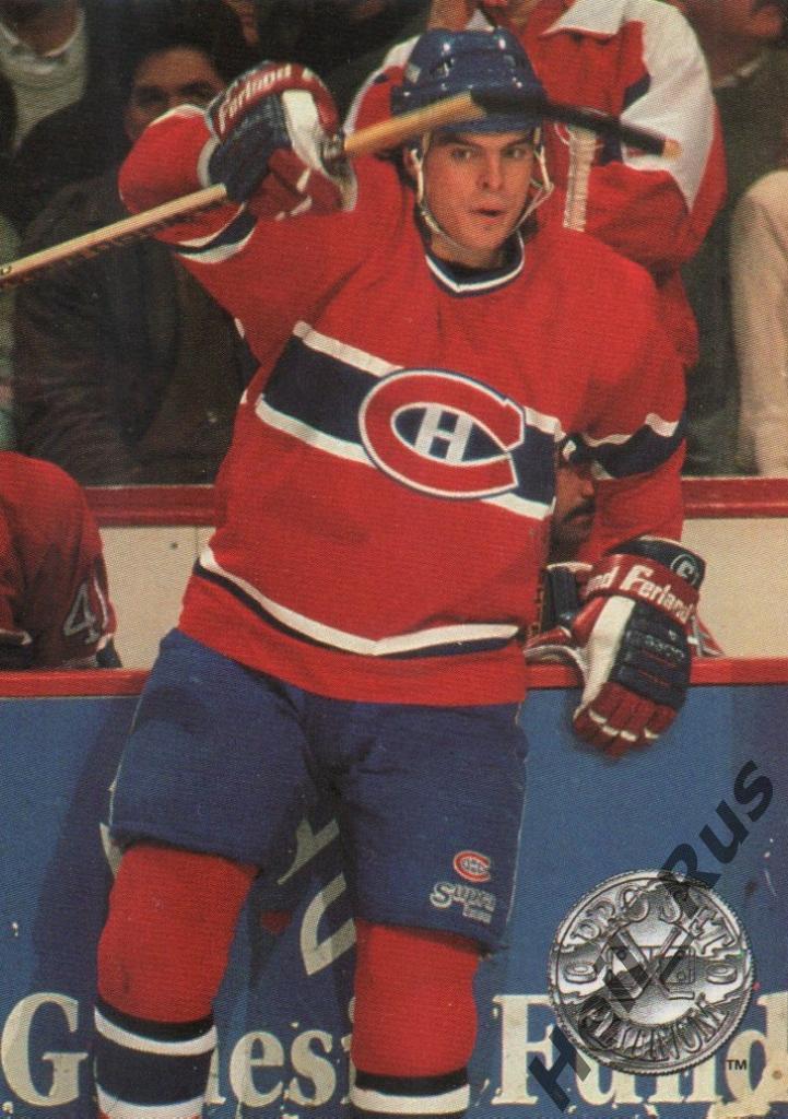 Хоккей Карточка Russ Courtnall/Расс Куртнолл Montreal Canadiens/Монреаль НХЛ/NHL