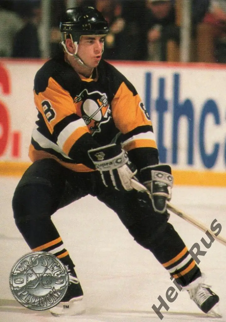 Хоккей Карточка Mark Recchi/Марк Рекки (Pittsburgh Penguins / Питтсбург) НХЛ/NHL