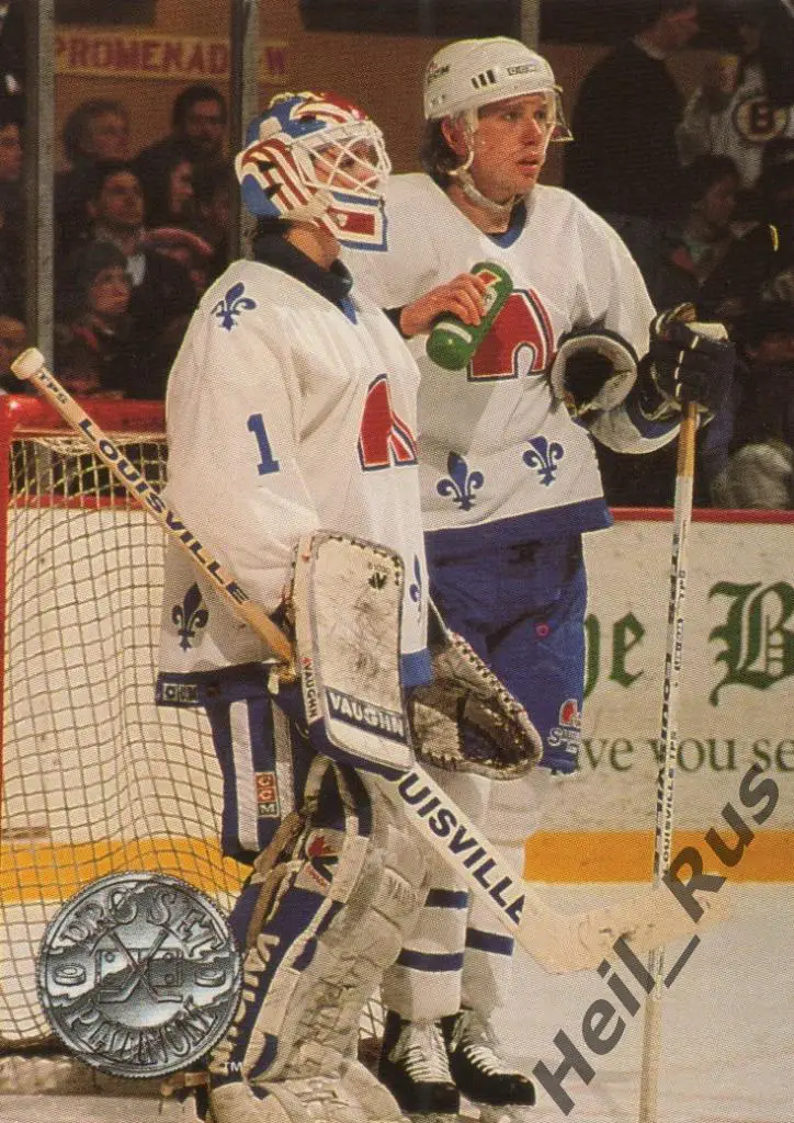 Хоккей. Карточка Bryan Fogarty/Брайан Фогерти (Quebec Nordiques/Квебек) НХЛ/NHL