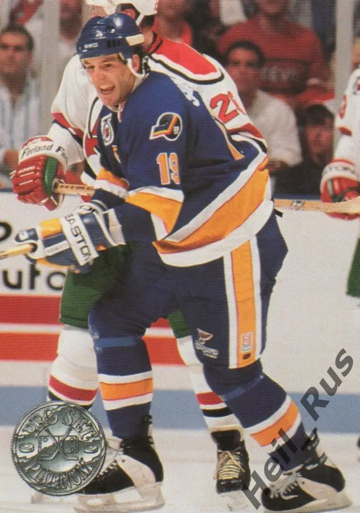 Хоккей; Карточка Brendan Shanahan/Брендан Шэнахэн (St. Louis Blues/Блюз) НХЛ/NHL