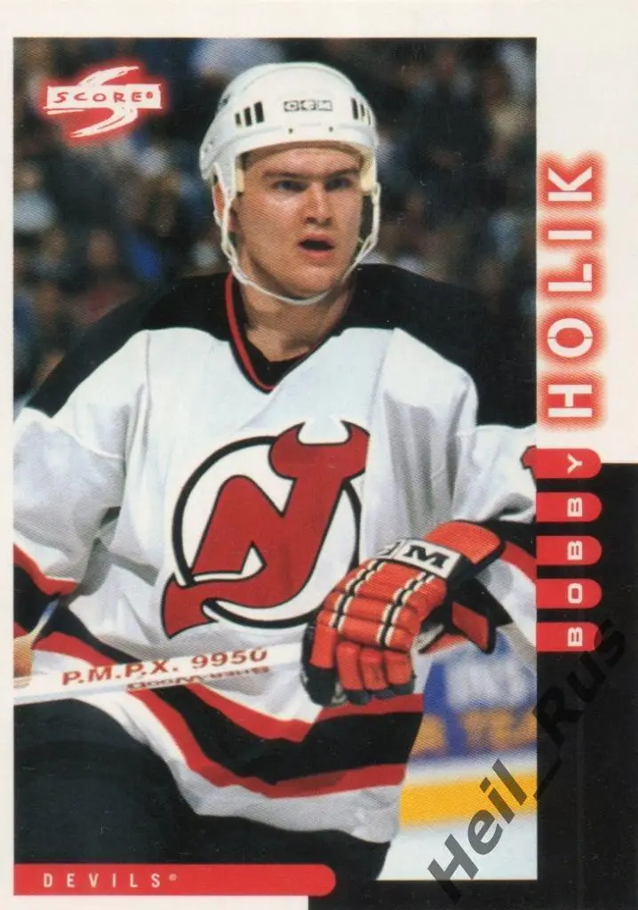 Хоккей. Карточка Bobby Holik / Бобби Холик (New Jersey Devils / Девилз) НХЛ/NHL