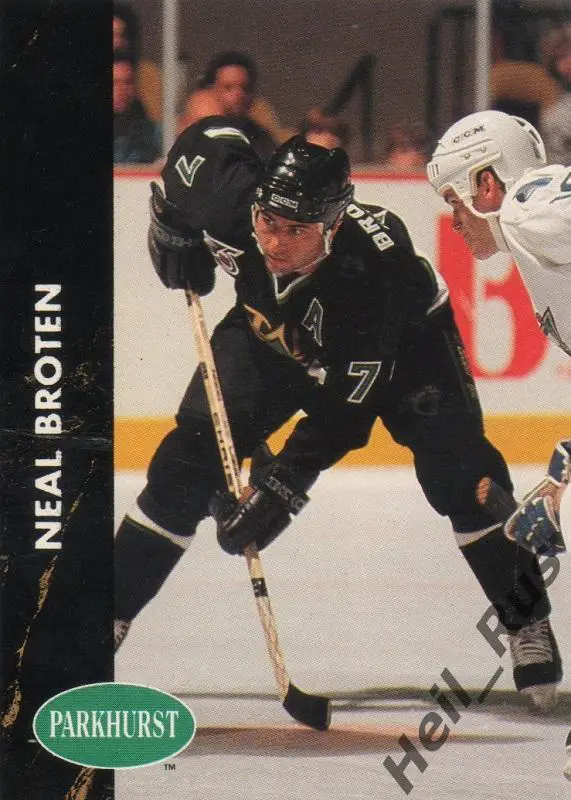 Хоккей Карточка Neal Broten/Нил Бротен Minnesota North Stars / Миннесота NHL/НХЛ