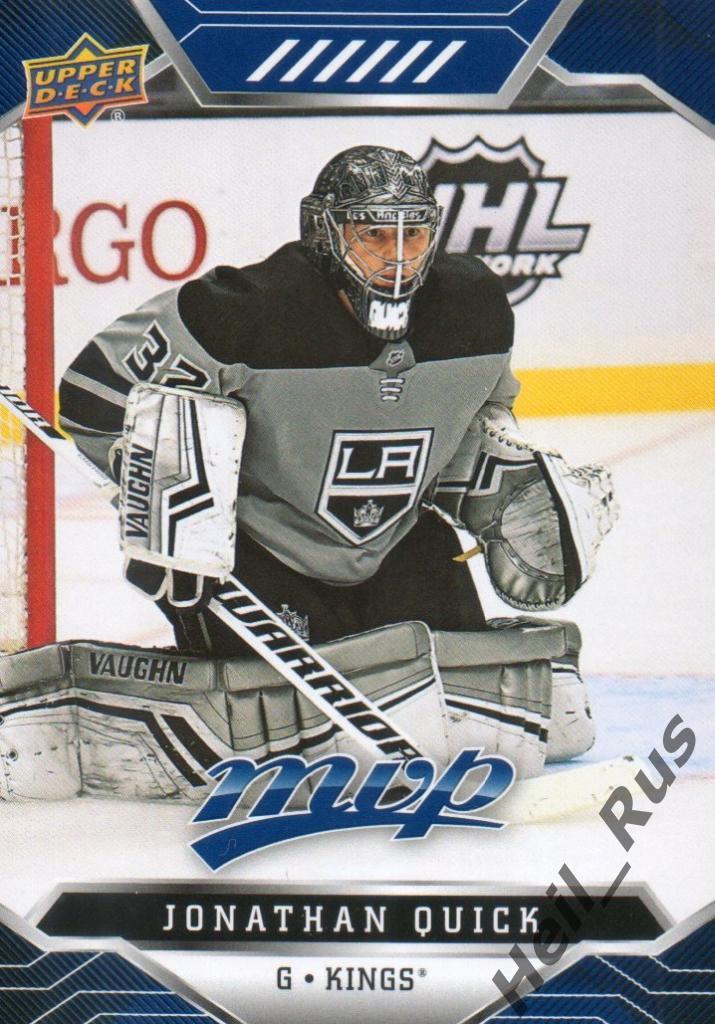 Хоккей Карточка Jonathan Quick / Джонатан Куик (Los Angeles Kings/Кингз) НХЛ/NHL