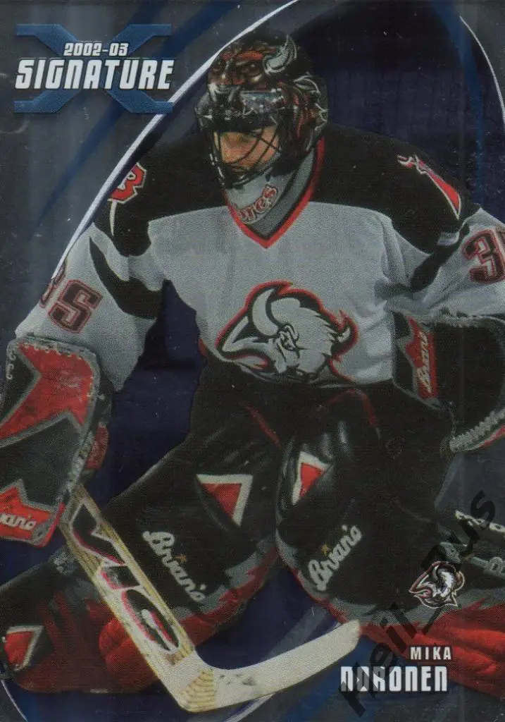 Хоккей. Карточка Мика Норонен (Buffalo Sabres/Баффало, Ак Барс, Торпедо) НХЛ/NHL