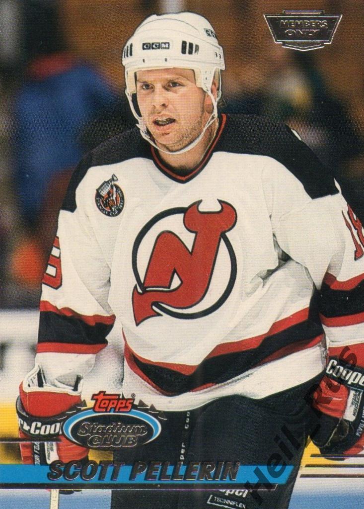 Хоккей Карточка Scott Pellerin/Скотт Пеллерин (New Jersey Devils/Девилз) НХЛ/NHL